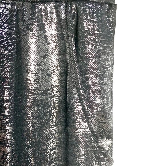 Hip Hop Dance Harem Pants M Metallic Gray Performance Body Wrappers Competition - Picture 4 of 9
